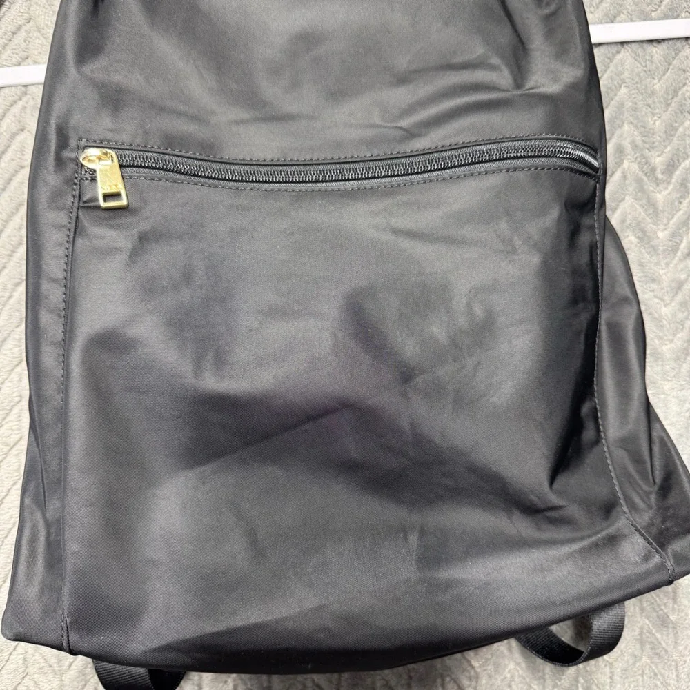 Tumi Just In Case Backpack Black Excellent Packable Travel Nylon (2088)
